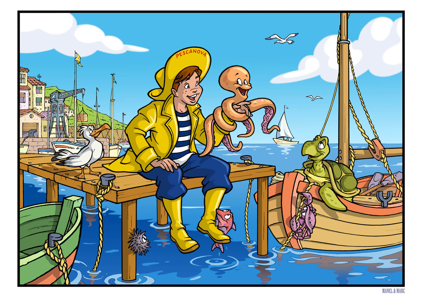 Ilustración publicitaria en Barcelona