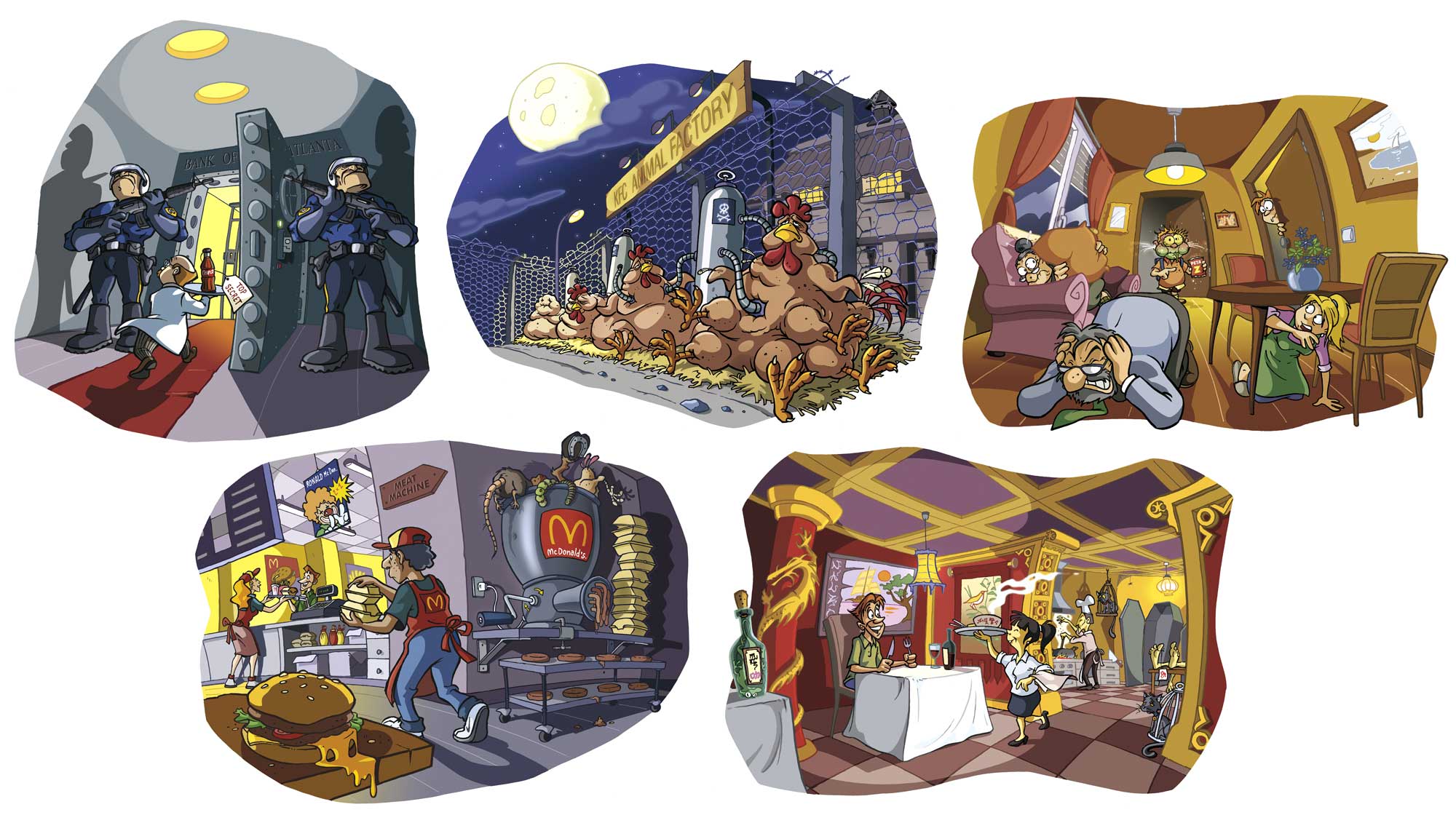 Ilustración publicitaria en Barcelona