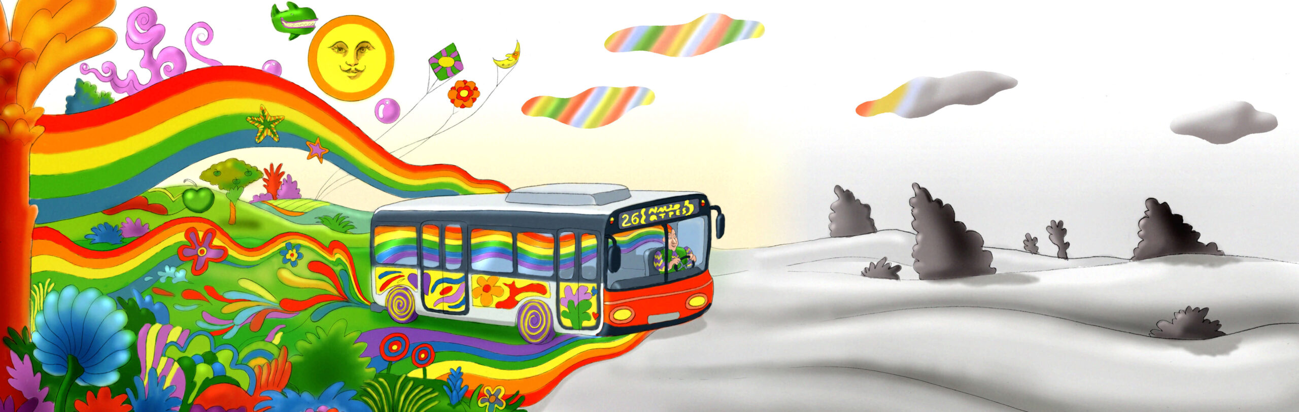 Ilustraciones conceptuales en Barcelona