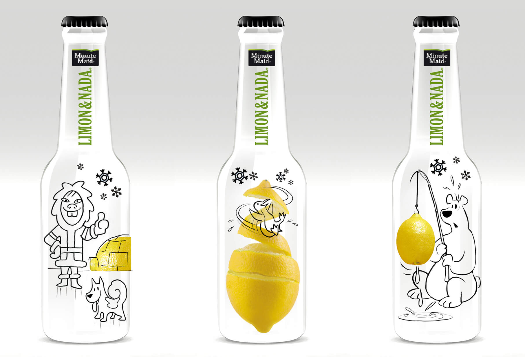 Ilustración gráfica en Barcelona para Limon & Nada