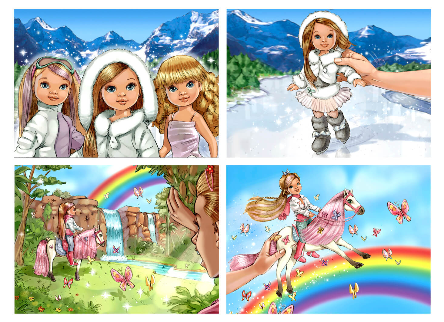 Ilustraciones conceptuales en Barcelona