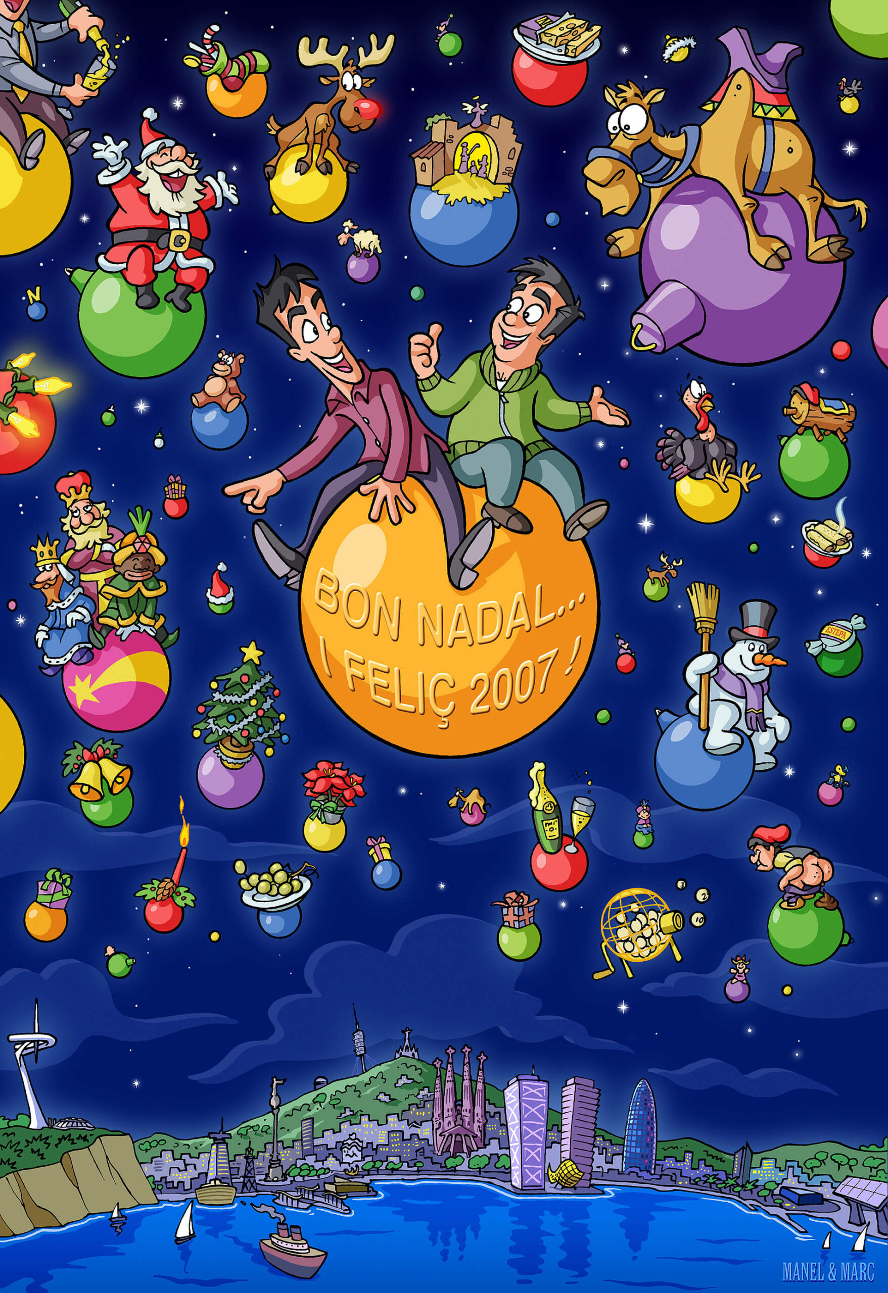 Ilustración publicitaria en Barcelona