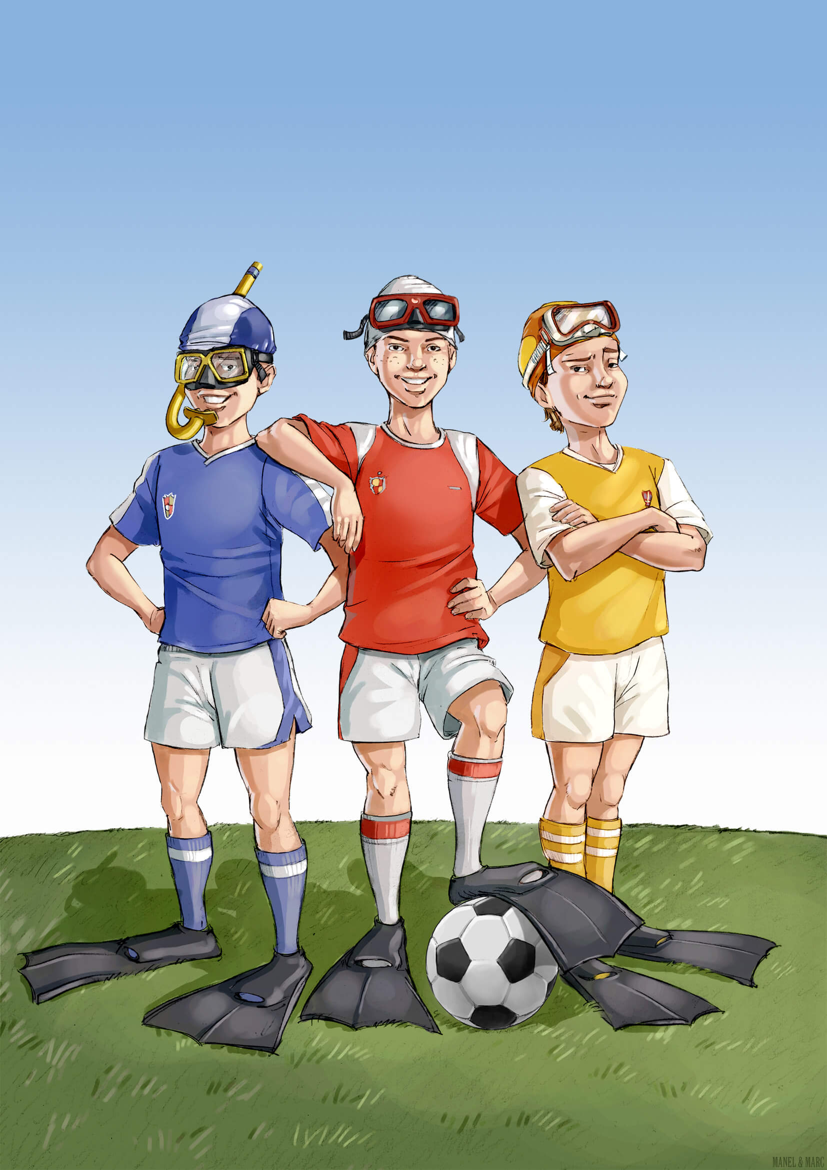 Ilustraciones conceptuales en Barcelona