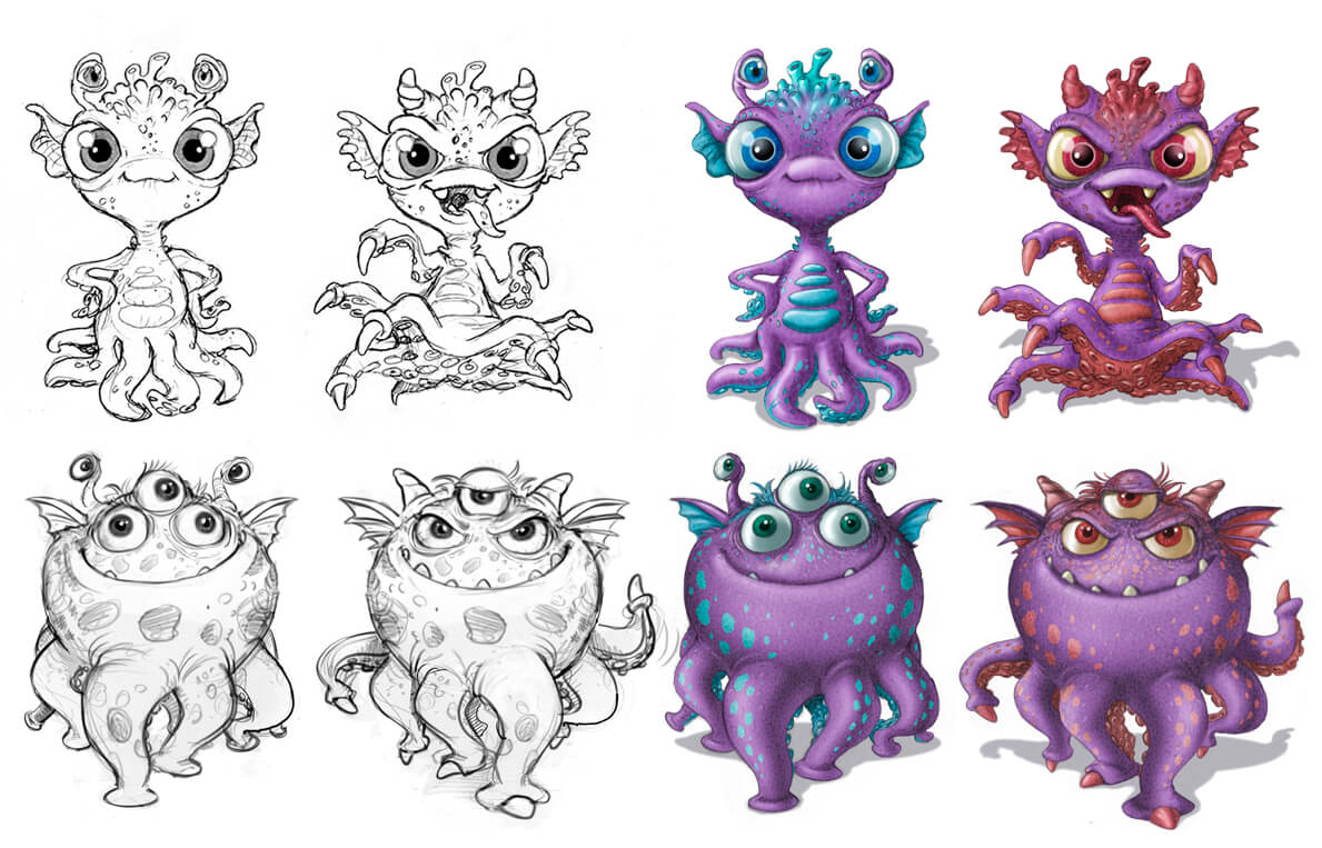 Ilustraciones conceptuales en Barcelona