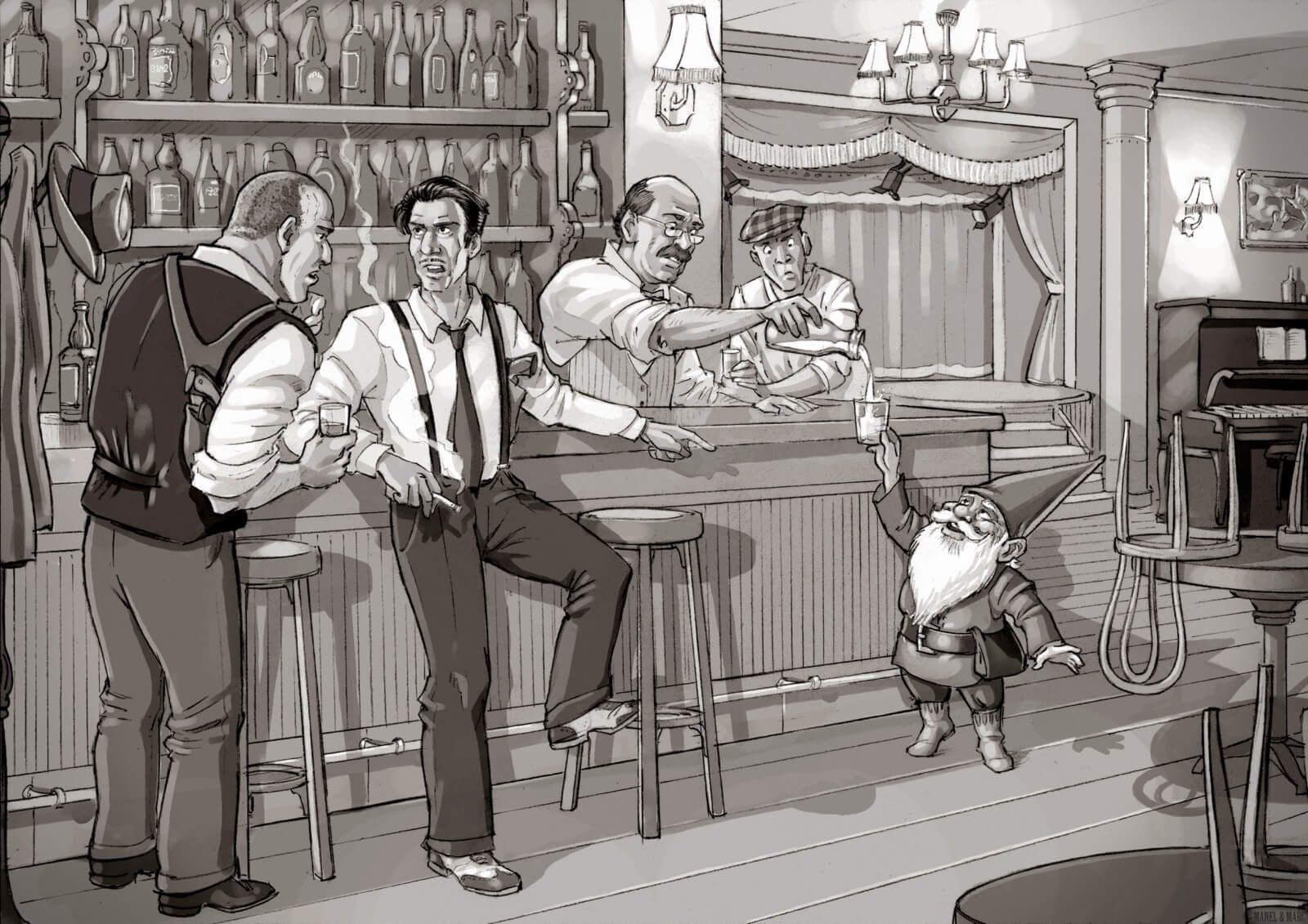 Ilustraciones conceptuales en Barcelona