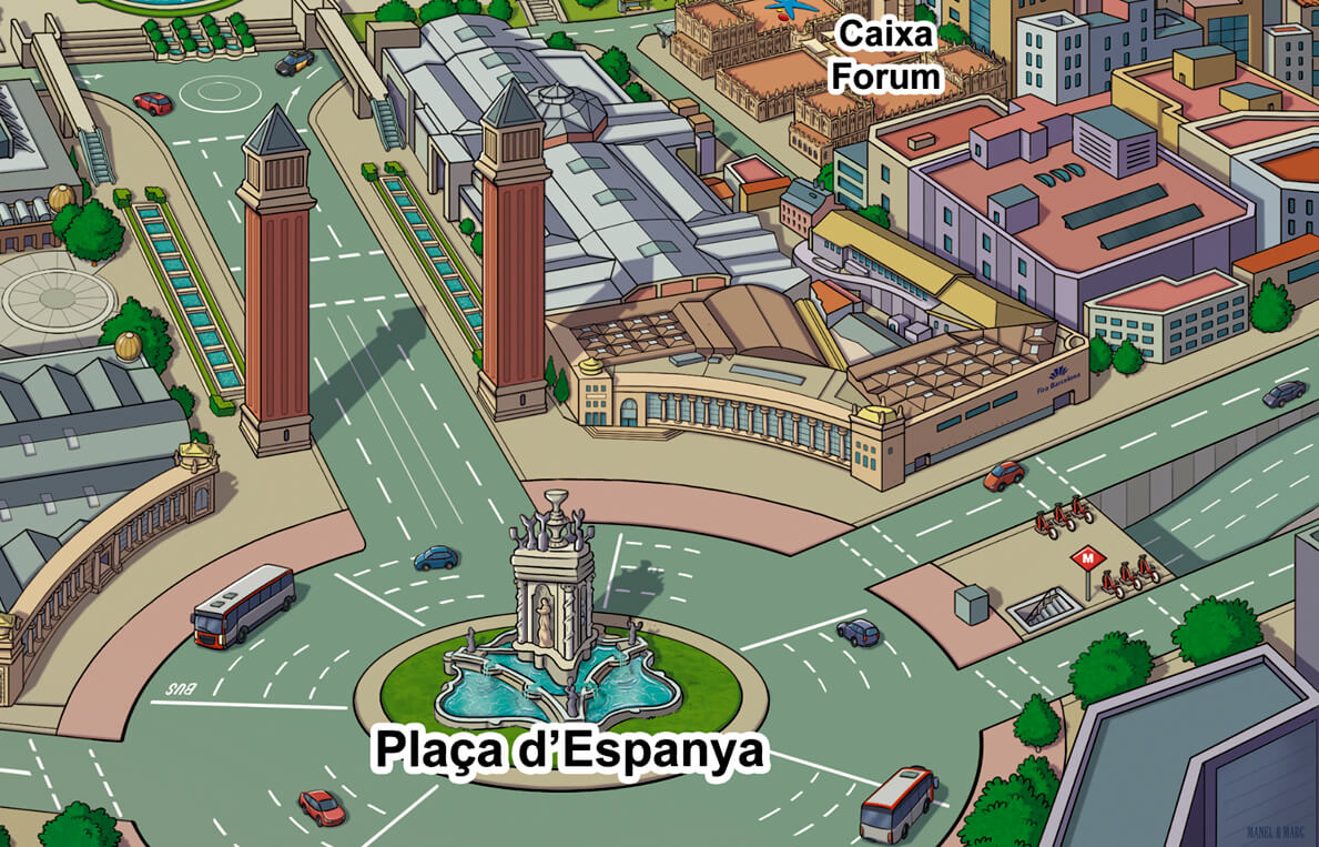 Ilustración publicitaria en Barcelona